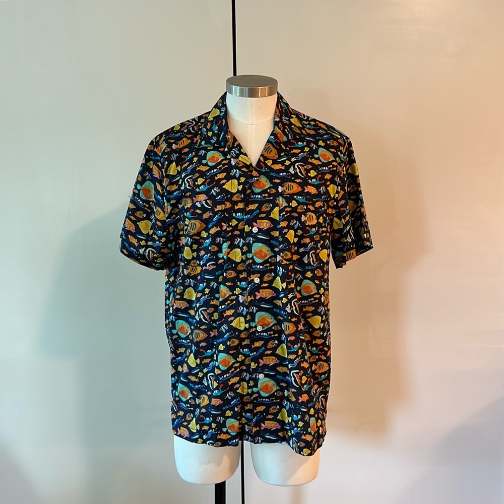J.Crew Liberty Print Fun Summer Shirt